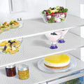 Non-Slip Silicone Refrigerator Liners for Shelves, Reusable Washable Fridge Shelf Drawer Liners