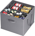 Lifewit Shoe Storage Organizer for Closet Fits 12-16 Pairs, Fabric Large Shoe Box Storage