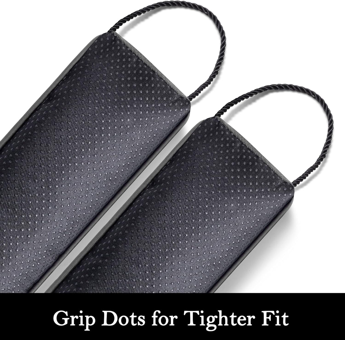 Sunolga 72" Door Draft Stopper Blocks Hot and Cold Air with Removable Washable Cover for Gaps Up to