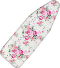 Ironing Board Cover with Two 5MM Thick Feltpads,15"x48"Heat Resistant Replacement Ironing Board
