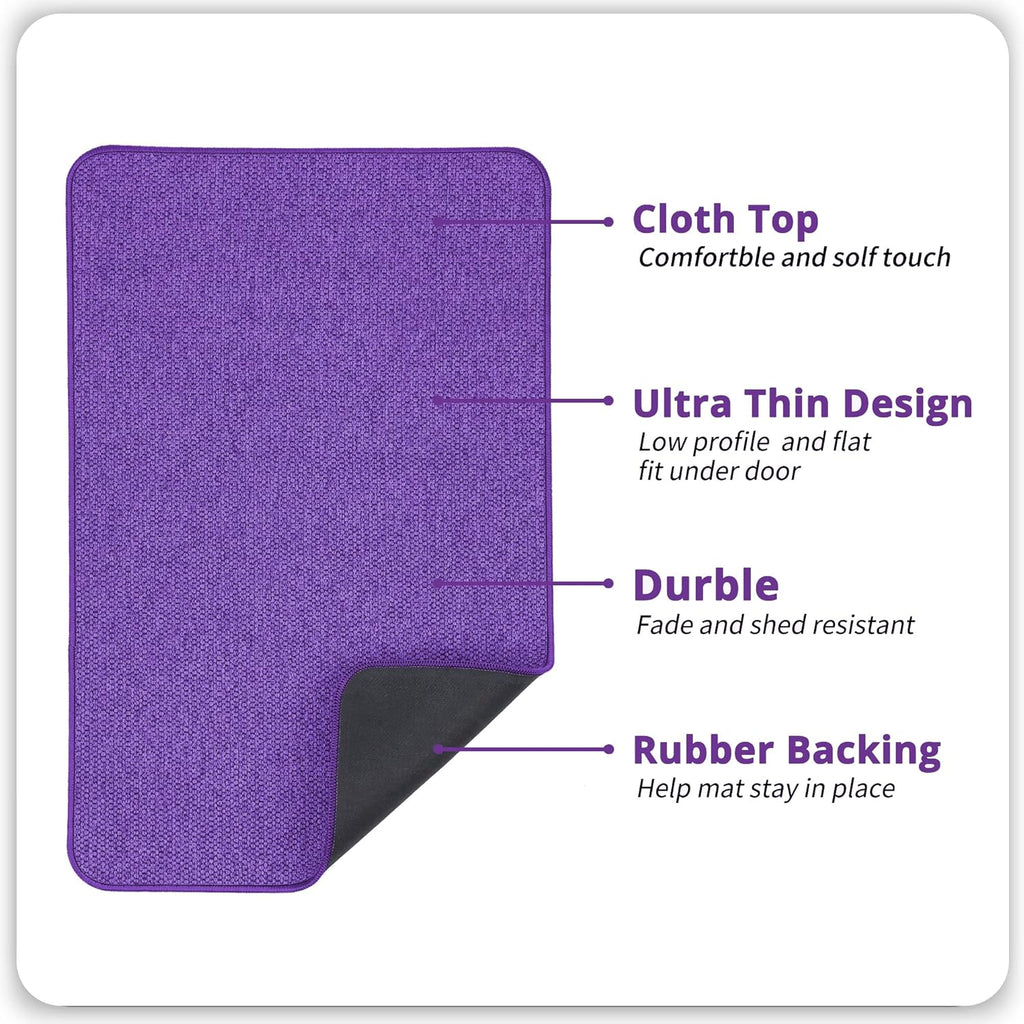 Bath Mat,Ultra Thin Bathroom Runner Rugs,Large Bath Mats for Bathroom,Quick Dry,Non-Slip,Machine