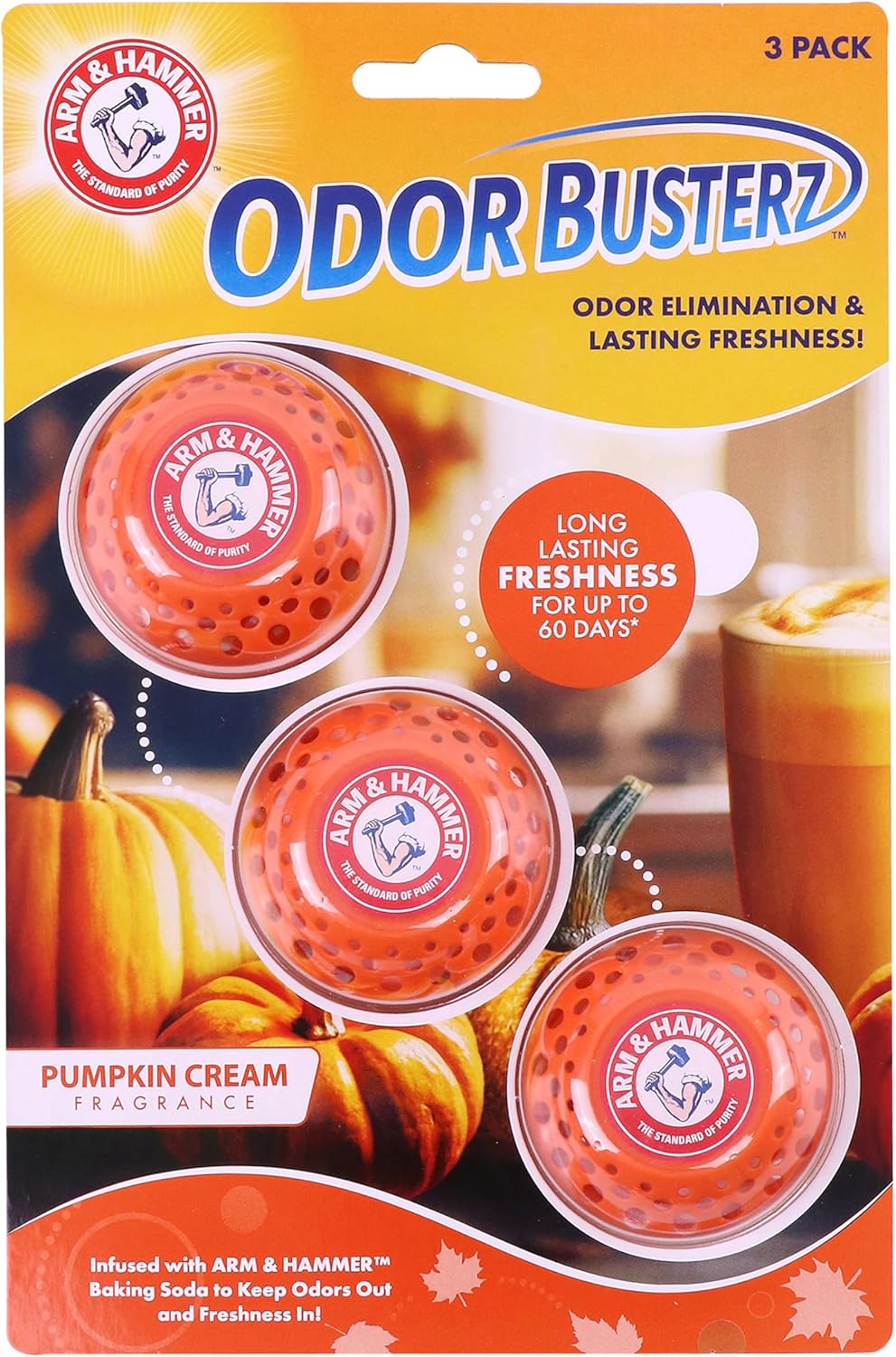 Arm & Hammer Odor Busterz Pumpkin Cream (3 count)