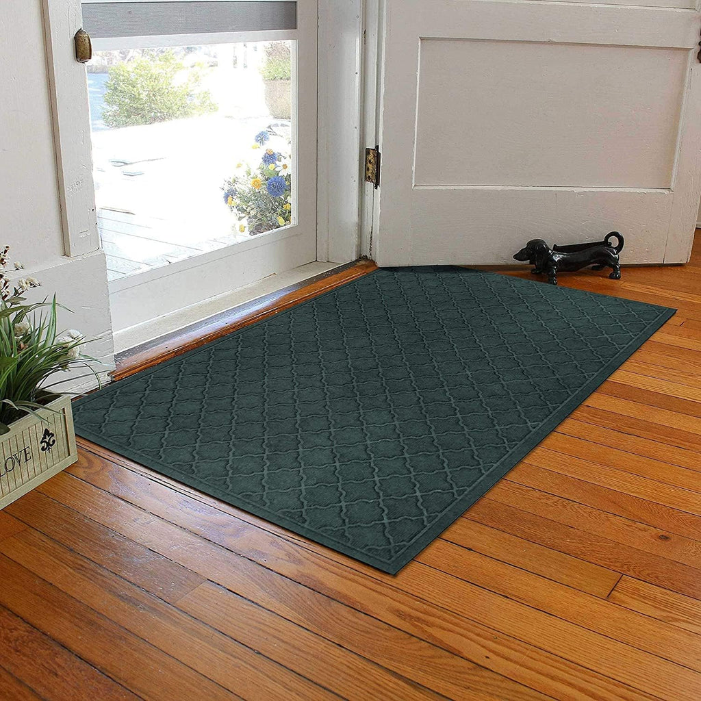 WaterHog Heavy Duty Doorway Mat, 4' x 6', Made in USA, Durable & Skid-Resistant Entryway Mat
