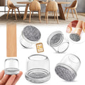 24PCS Round Chair Leg Floor Protectors, Furniture Sliders, Chair Leg Protectors for Hardwood