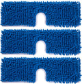3 Pack Mop Heads Replacement Compatible for Oceda Dual-Action Flip System, Dry and Wet Used