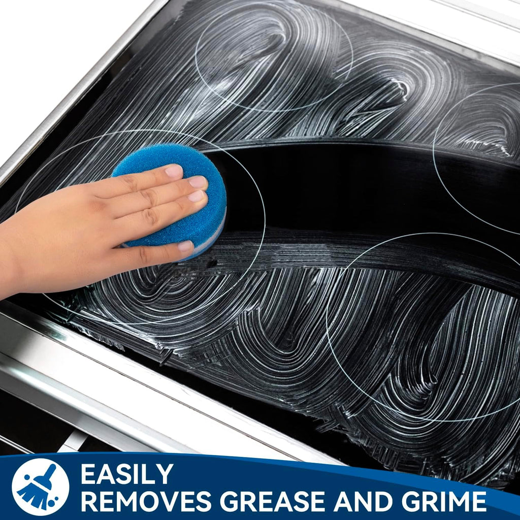 Cooktop Cleaner Paste,the Pink Of Stuff, Miracle All Purpose Cleaning Paste,Easily Remove Burned-On