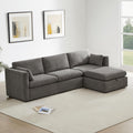 CHITA Oversized Modular Sectional Sofa Set, FSC Certified L Shaped Couch with Reversible