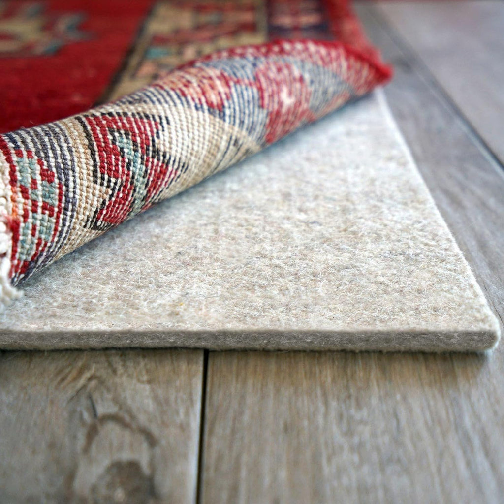 RUGPADUSA - Eco Plush - 12'x15' - 1/4" Thick - 100% Felt - Premium Cushioned Rug Pad - Available in