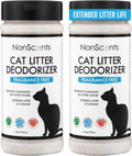 NonScents Cat Box Deodorizer - Odor Eliminator - Reduces Scooping, Extends Litter Lifespan