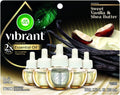 Air Wick Plug In Scented Oil Refills, Sweet Vanilla + Shea Butter, Air Fresheners for Home Long