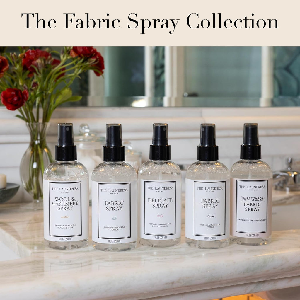 The Laundress Classic Fabric Spray, Wrinkle Release Spray, Upholstery and Linen Spray, Fabric