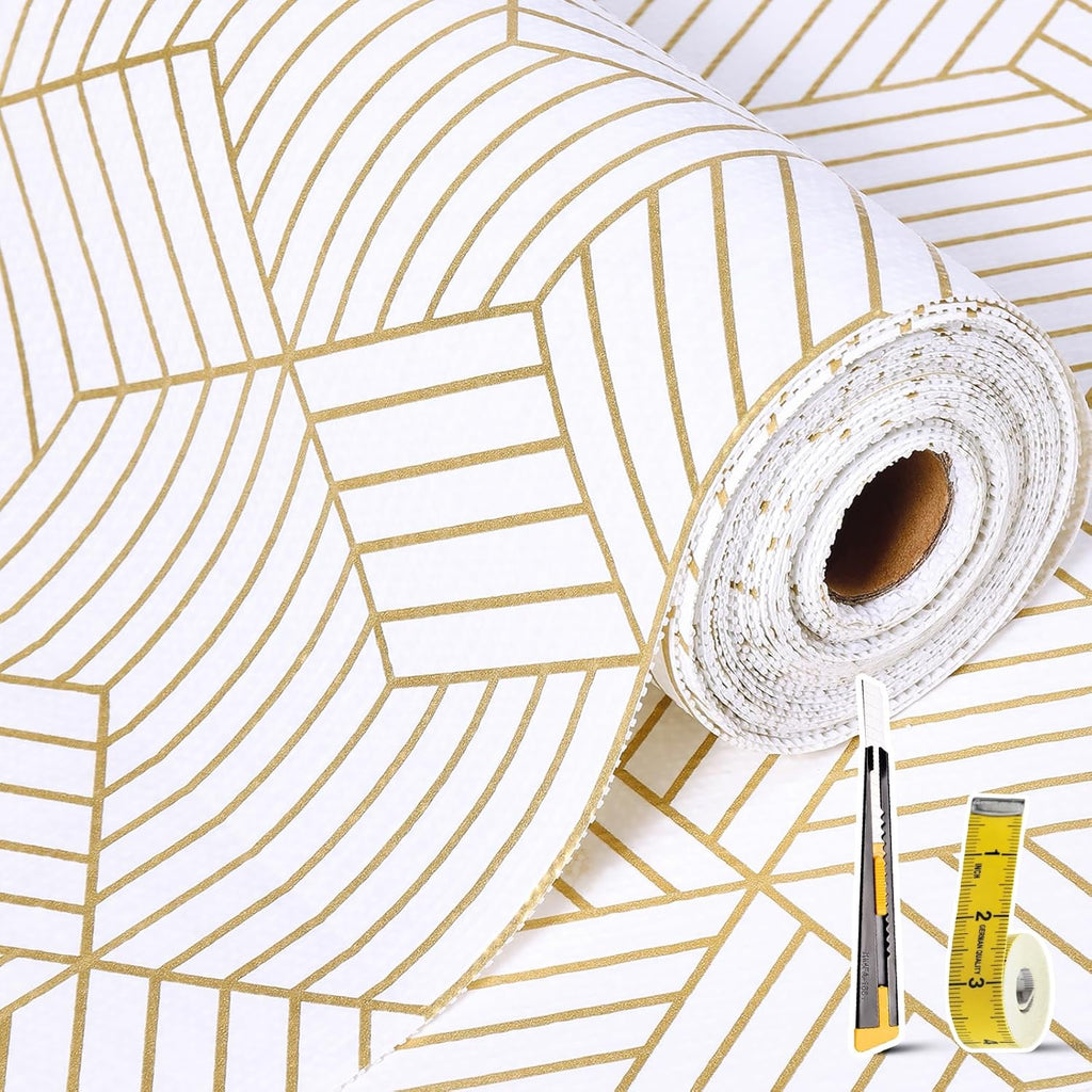Shelf Liners for Kitchen Cabinets Non Adhesive Shelf Liner Paper Non-Slip Thickened Drawer Liner