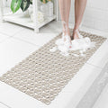 Shower Mat Non Slip Bathtub Mat - 36" x 16" Eco-Friendly Soft Bath Mat for Tub Non Slip Shower Mats