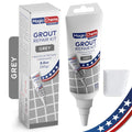 Tile Grout Repair, Grey 8.8 oz/250gr. Fast Drying Grout Repair Kit, Grout Filler Tube Repair Kit