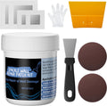 Oriflame Drywall Repair Kit: 8.5 Ounce Spackle Wall Repair with Patch/Scraper/Sandpaper/Gloves