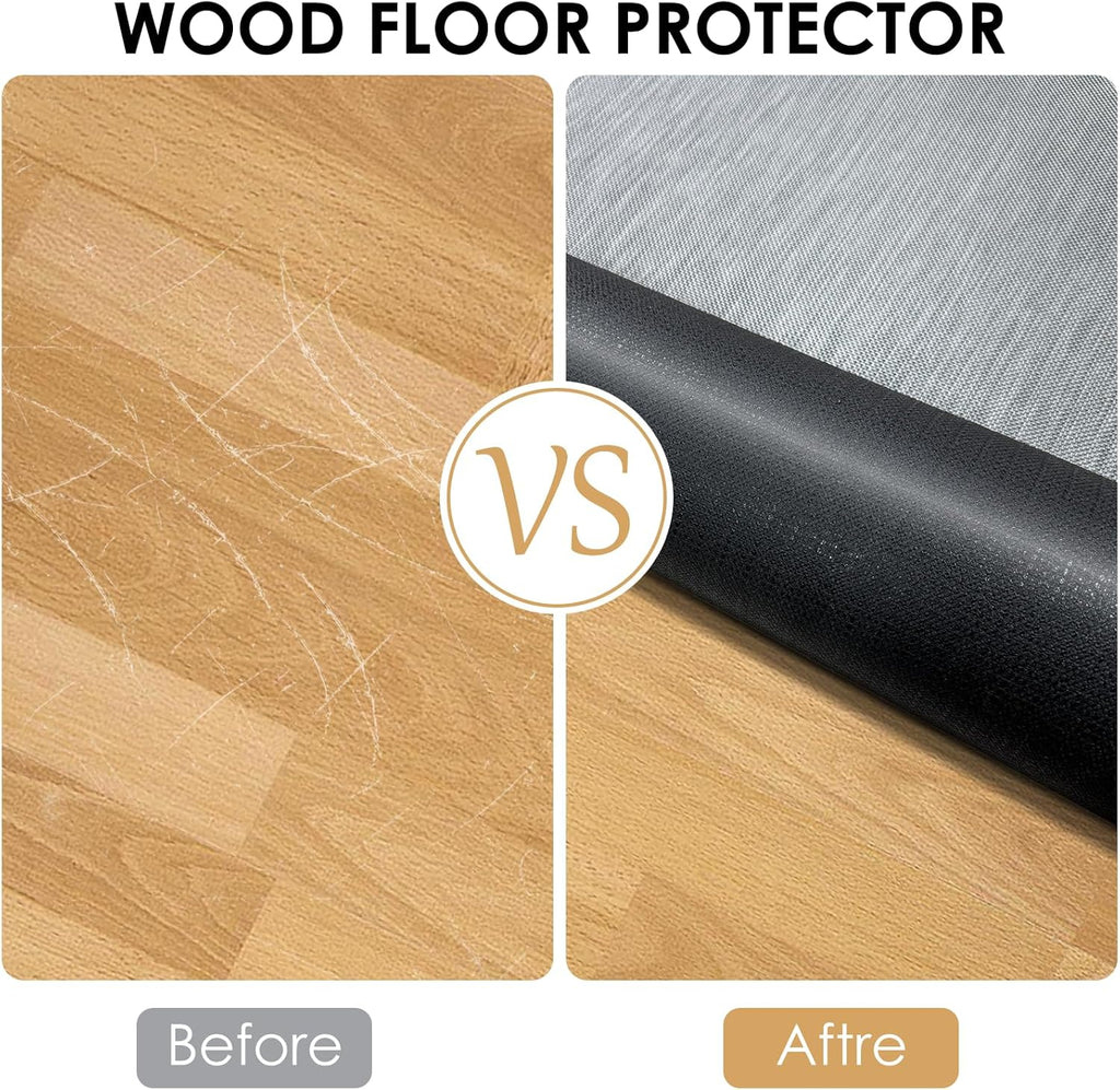 Kuyal Office Chair Mat for Hardwood Floor, 36" x 48" Heavy Duty Desk Chair Mat for Office & Home