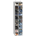 Simple Houseware 20 Section Shelves Hanging Shoes Organizer, Gray