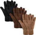 Patelai 3 Pairs Microfiber Plant Dusting Gloves Leaf Cleaning Gloves for Indoor Plants, Blinds