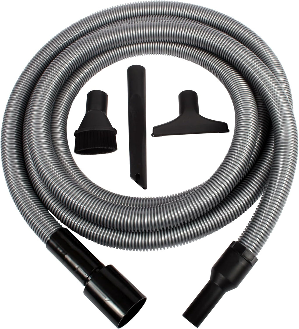 16 Ft. Home Shop Vacuum Extension Hose and Attachment Set
