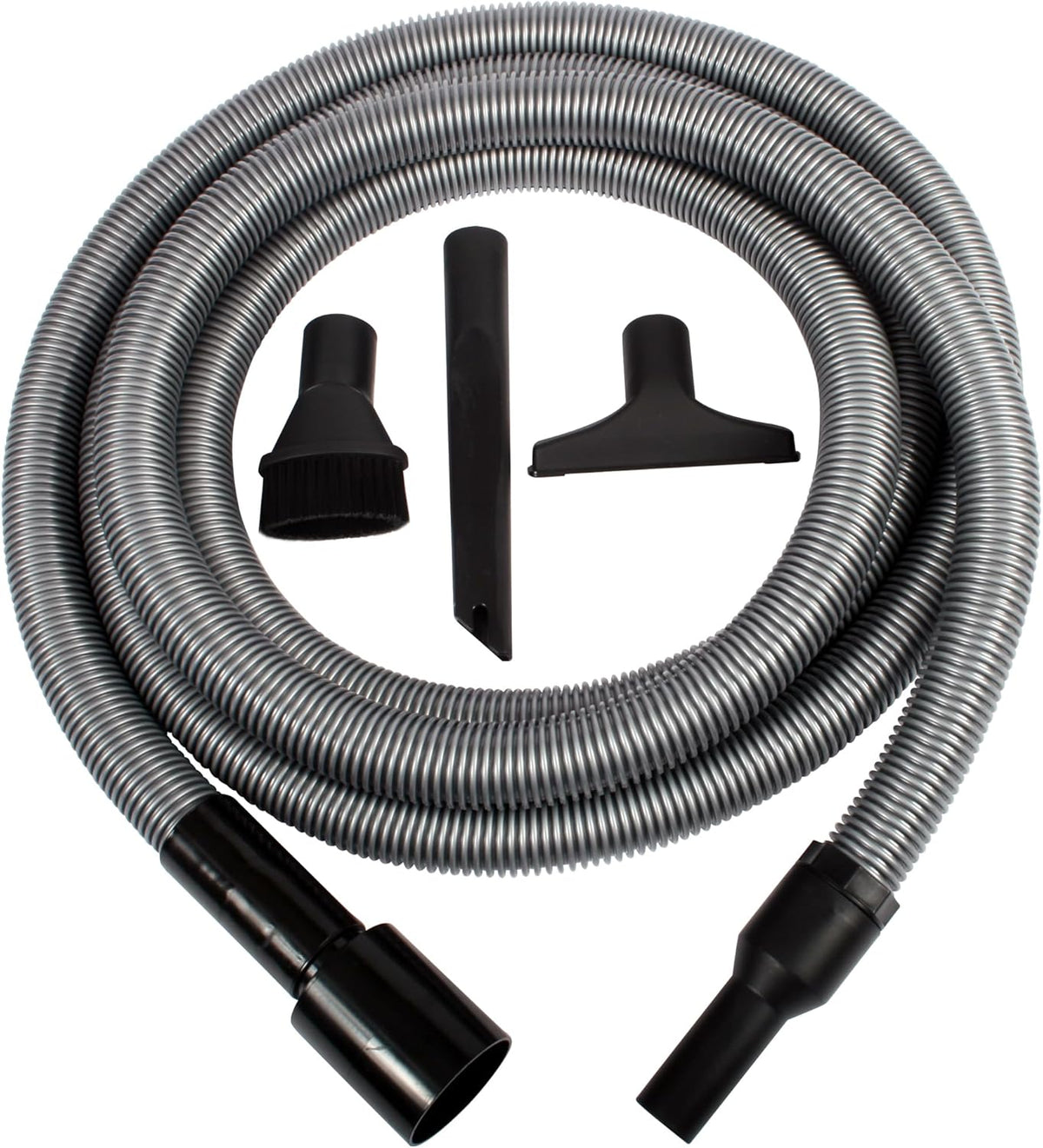 16 Ft. Home Shop Vacuum Extension Hose and Attachment Set