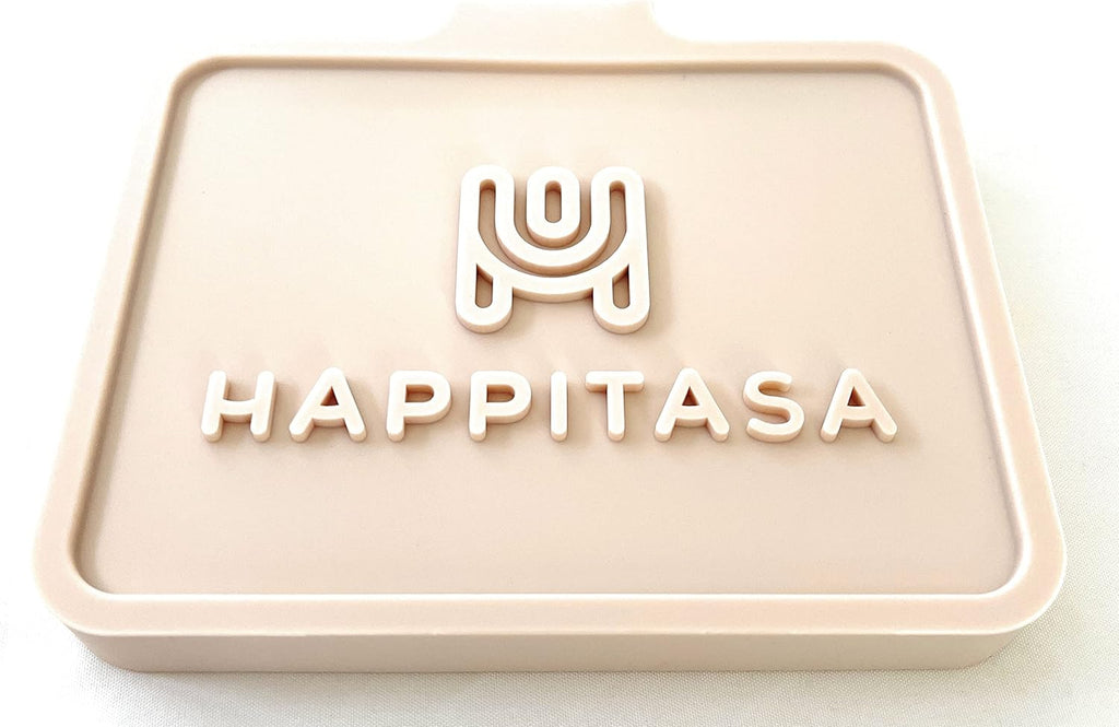 Happitasa Silicone Soap Dish Tray and Sponge Holder with Drain Chute, Pack of 2 | Bathroom and