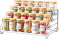 RCHYFEED 4 Tier Spice Rack Organizer, Spice Organization for Cabinet,Pantry, Countertop,Tiered