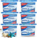 Vacplus Moisture Absorbers 6 Pack, 10.5 Oz Portable Humidity Absorber Boxes for Your Bathroom