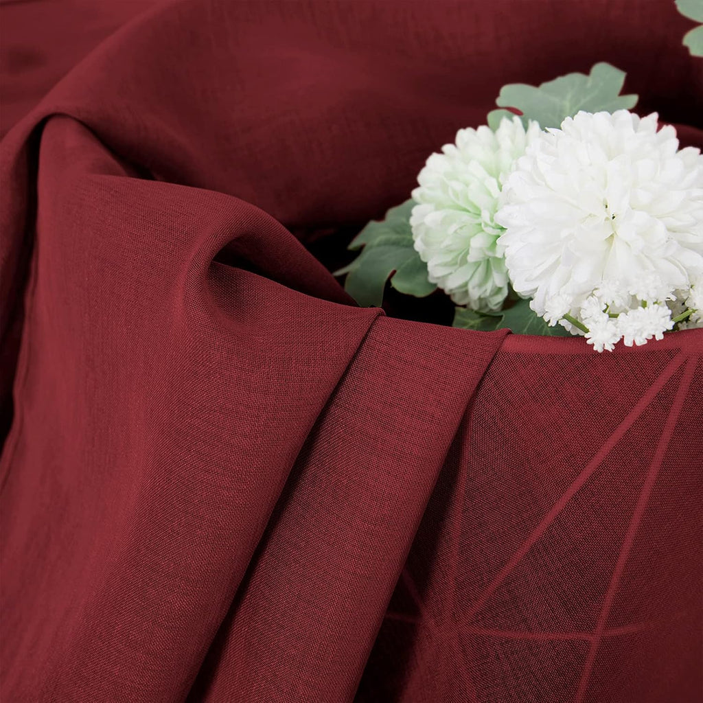 Tollpiz Short Sheer Tier Curtains Linen Textured Half Kitchen Curtain Sheers Light Filtering Rod