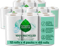 Seventh Generation Toilet Paper Recycled Bath Tissue 4-Pack 100% Recycled Paper 2-ply without