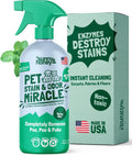 Sunny & Honey Pet Stain & Odor Miracle - 32 Fl Oz, Spring Mint Scent - Carpet Cleaner & Enzyme