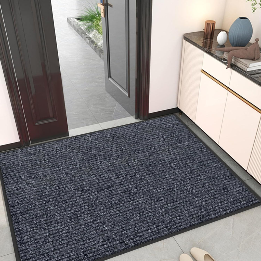 Kuyal Front Door Mat, 3'x5' Indoor Outdoor Entrance Mat, Commercial Floor Mats Inside Outside