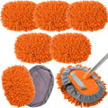 Layhit 5 Pcs Car Wash Mitt Set, Brush Not Included, Microfiber Mitt Cleaning Car Truck Washing