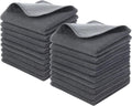 KinHwa Kitchen Washcloths for Dishes Absorbent Microfiber Dish Cloths Quick Dry Dish Rags with Poly