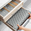 Drawer and Shelf Liner for Kitchen Cabinets Non-Adhesive, Non-Slip Cabinet Liner Shelf Paper Strong