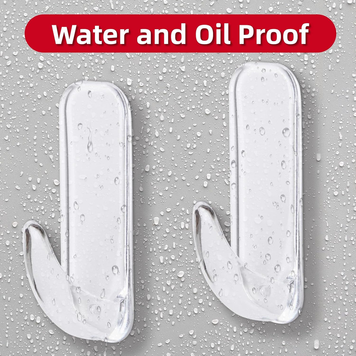 Wall Hooks for Hanging Heavy Duty, Large 12 Self Adhesive Wall with 16 Strips no Damage