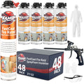 Kraken Bond Fastcoat Fire Rated Spray Foam Insulation (48x27.1 oz.) (R-Value 11.32 / 2in) Closed