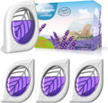 Air Freshener for Home, 4 Pack, Lavender, Odor Eliminator for Small Area Closets Bathroom Pets