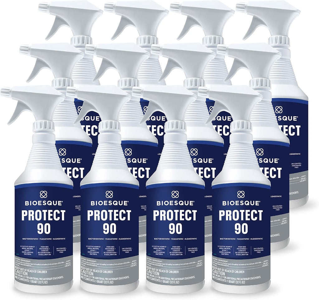 Bioesque Protect 90, Heavy Duty Bacteriostatic, Fungistatic, Algaestatic Formula, Effective Against