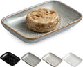 Gomakren Soap Dish for Shower, Ceramic Soap Dishes for Bar Soap Sponge, Shower Soap Holder Saver