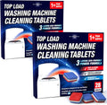 Washing Machine Cleaner Tablets 56 Pack for HE Top Load - Eco Friendly Washer Machine Cleaning