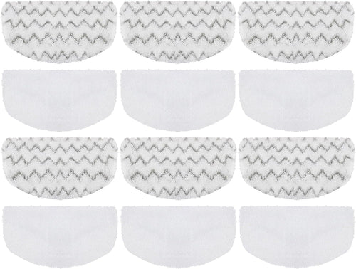 12 Pack Steam Mop Replacement Pads Compatible with Bissell Powerfresh Steam Mop 1940 1806 1544 2075