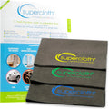 Supercloth® Premium Microfiber Cleaning Cloth for All-Purpose, Lasts Over 5 YEARS, Glasses Cleaning