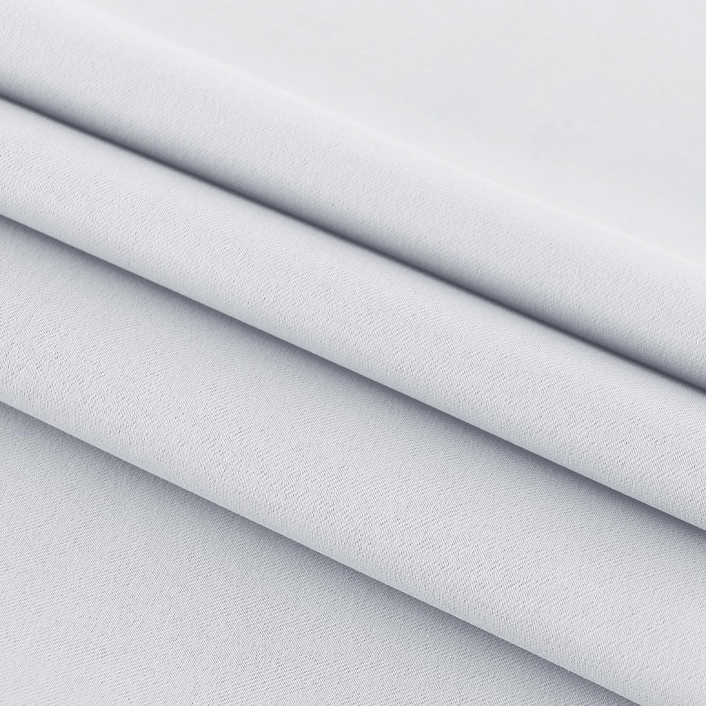 DWCN French Door Curtains – Rod Pocket Thermal Blackout Curtain for Doors with Glass Window