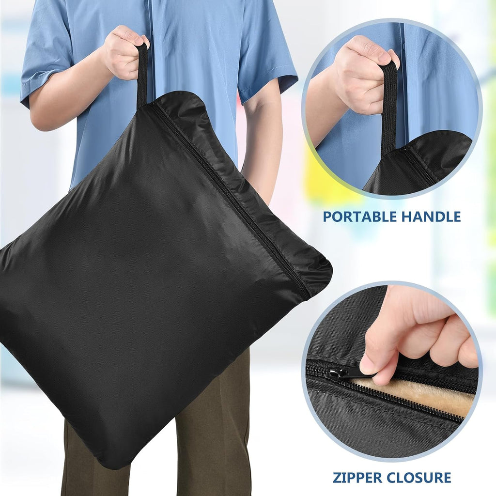 OTraki 2Pcs Large Wet Bag 20x24 inch Wet Dry Bag for Swimsuit Reusable Towel Pouches with Zipper