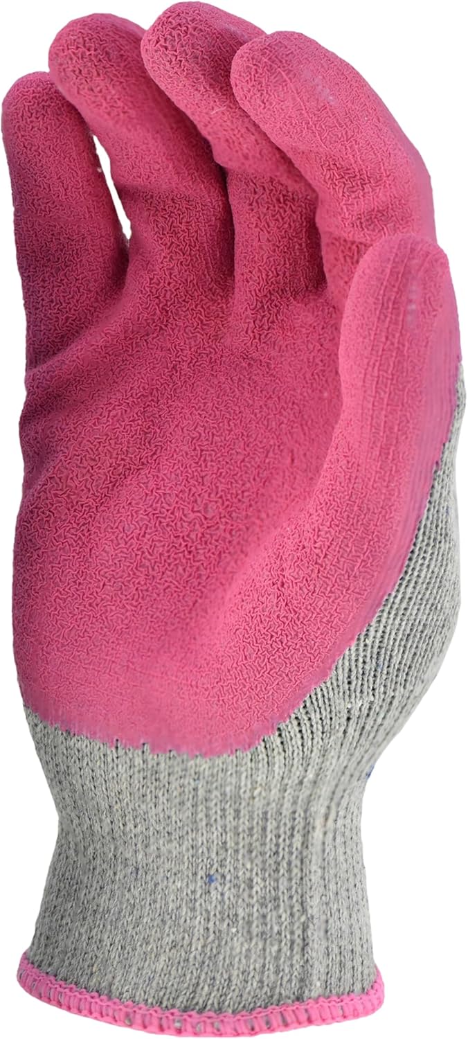 G & F Products Gardening Gloves for Women - 12 Pairs of Breathable Rubber Coated Yard Garden Gloves