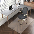 Vicwe Office Chair Mat for Hard Floor, 48"x36" Anti-Slip PVC Computer Chair Mat, Easy Glide for