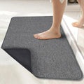 Bath Mat,Ultra Thin Bathroom Rugs,Rubber Bath Mats for Bathroom,No Slip Bath Rug,Quick Dry,Machine