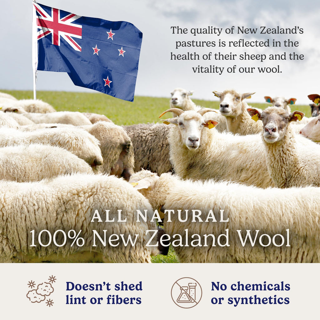 Handy Laundry Wool Dryer Balls 6-Pack, Natural – view 5