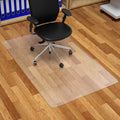 FuturHydro Chair Mat for Hardwood Floor, 30" x 48" Clear Anti-Slip Computer Desk Chair Floor Mat