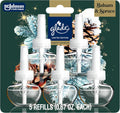 Glade PlugIns Refills Air Freshener, Balsam & Spruce, Scented and Essential Oils for Home and